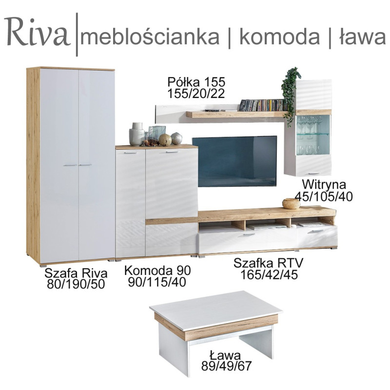 Komoda Riva 02 Domel