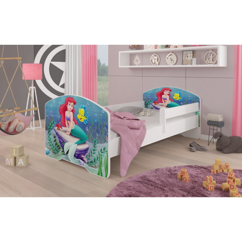 Łóżko PEPE + barierka J1 Arielka ADRK FURNITURE