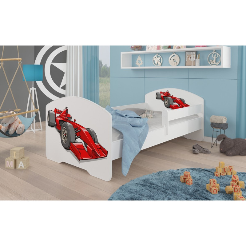 Łóżko PEPE + barierka J4 Formuła ADRK FURNITURE