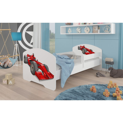 Łóżko PEPE + barierka J4 Formuła ADRK FURNITURE