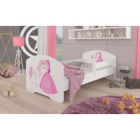 Łóżko PEPE + barierka J7 Księżniczka_Koń ADRK FURNITURE