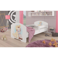 Łóżko PEPE + barierka J10 Pies i Kot ADRK FURNITURE