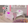 Łóżko PEPE + barierka J14 Princessa ADRK FURNITURE