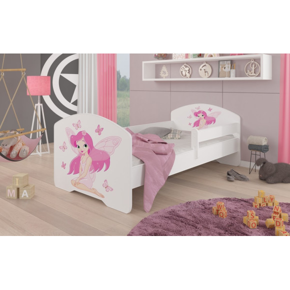 Łóżko PEPE + barierka J15 Rusałka ADRK FURNITURE