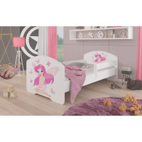 Łóżko PEPE + barierka J15 Rusałka ADRK FURNITURE