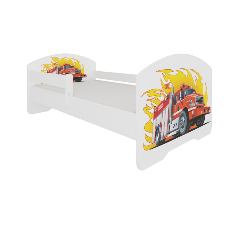 Łóżko PEPE + barierka J18 Straż ADRK FURNITURE