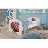 Łóżko PEPE + barierka J19 AutoZygzak ADRK FURNITURE