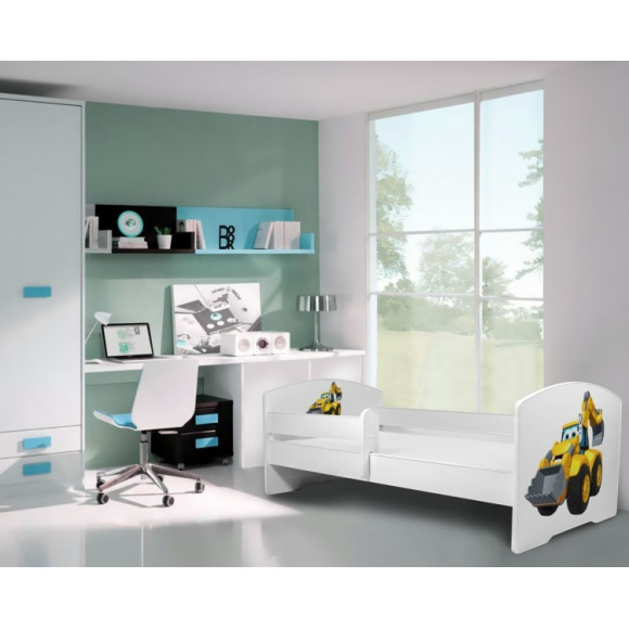 Łóżko PEPE + barierka J22 Kopara ADRK FURNITURE