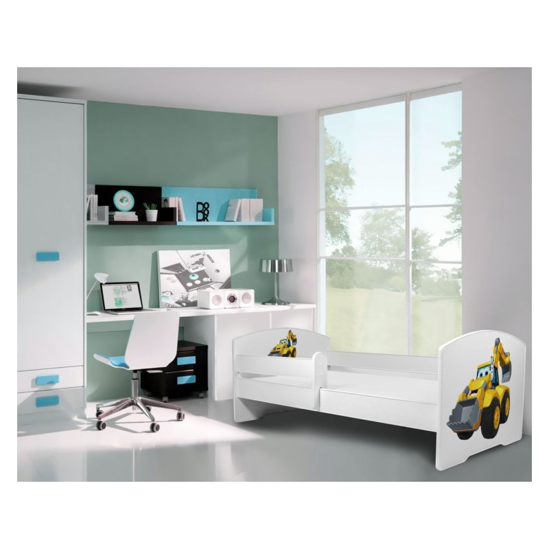 Łóżko PEPE + barierka J22 Kopara ADRK FURNITURE