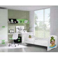 Łóżko PEPE + barierka J28 Piraci ADRK FURNITURE