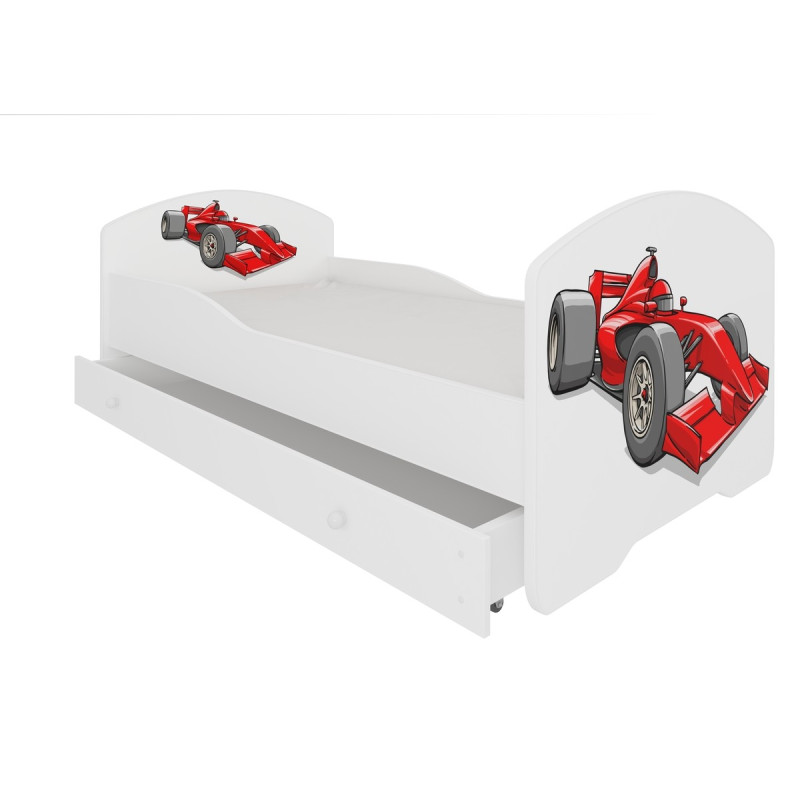 Łóżko PEPE + barierka J1 Arielka ADRK FURNITURE