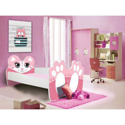 Łóżko BEAR Niedźwiedź Różowy ADRK FURNITURE