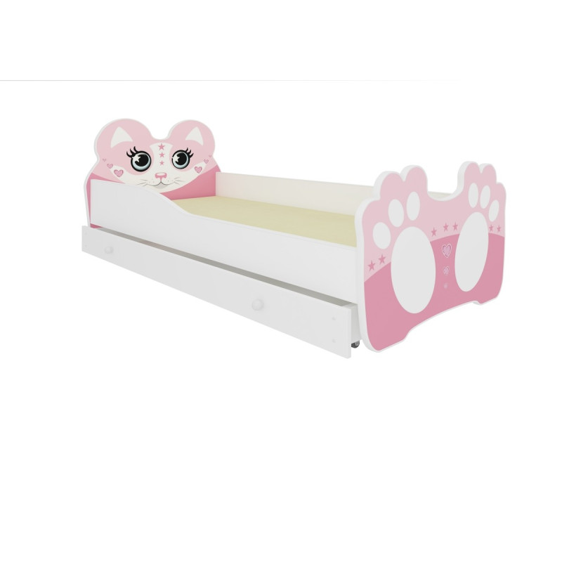 Łóżko BEAR Niedźwiedź Różowy ADRK FURNITURE