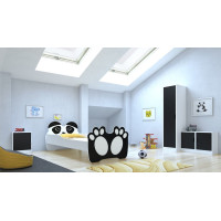 Łóżko BEAR Niedźwiedź Czarny ADRK FURNITURE