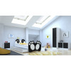 Łóżko BEAR Niedźwiedź Czarny ADRK FURNITURE
