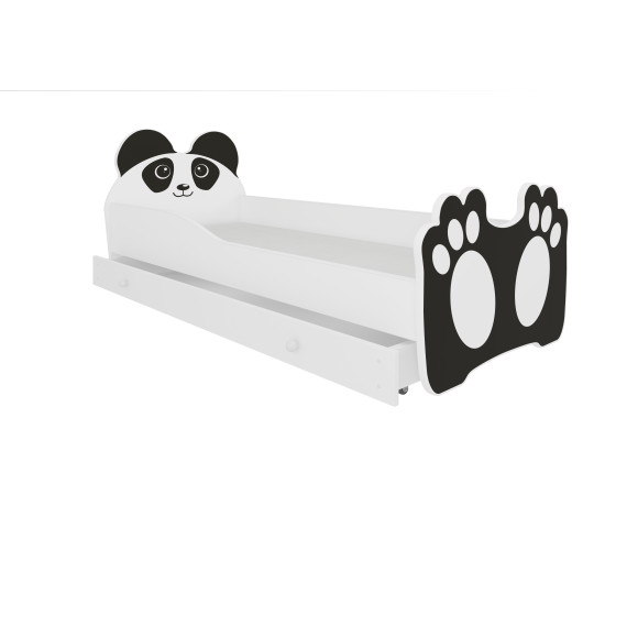 Łóżko BEAR Niedźwiedź Czarny ADRK FURNITURE Łóżko BEAR Niedźwiedź Czarny ADRK FURNITURE