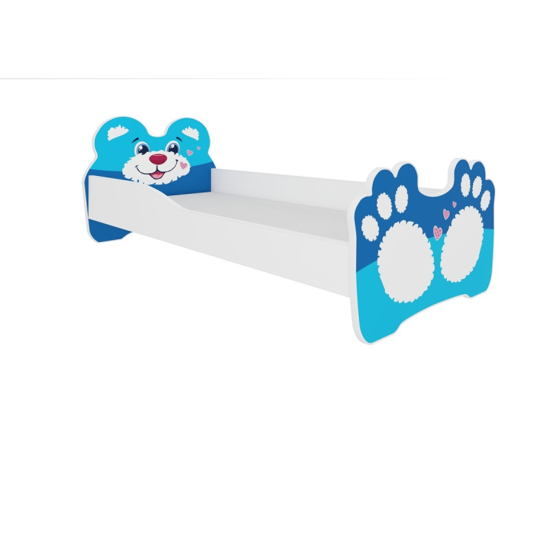 Łóżko BEAR Niedźwiedź Niebieski ADRK FURNITURE