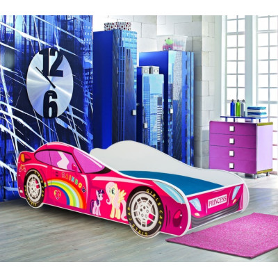 Łóżko AUTO RÓŻOWE ADRK FURNITURE
