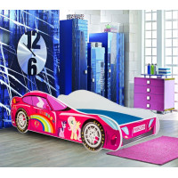 Łóżko AUTO RÓŻOWE ADRK FURNITURE