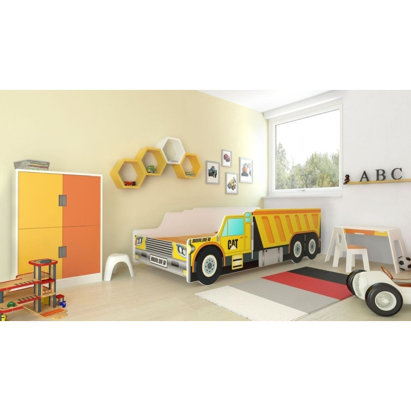Łóżko CONSTRUCTION CAR ADRK FURNITURE