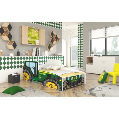 Łóżko TRAKTOR ZIELONY ADRK FURNITURE