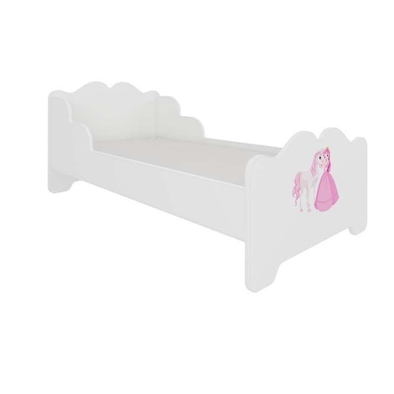 Łóżko XIMENA Księżniczka Koń ADRK FURNITURE