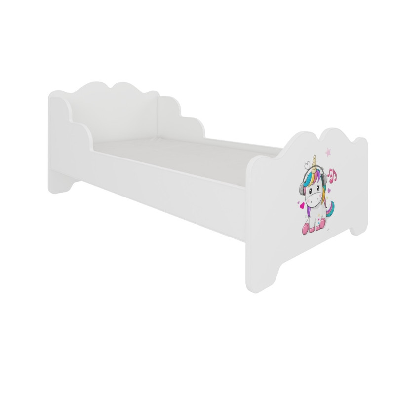 Łóżko XIMENA Jednorożec Muzyka ADRK FURNITURE