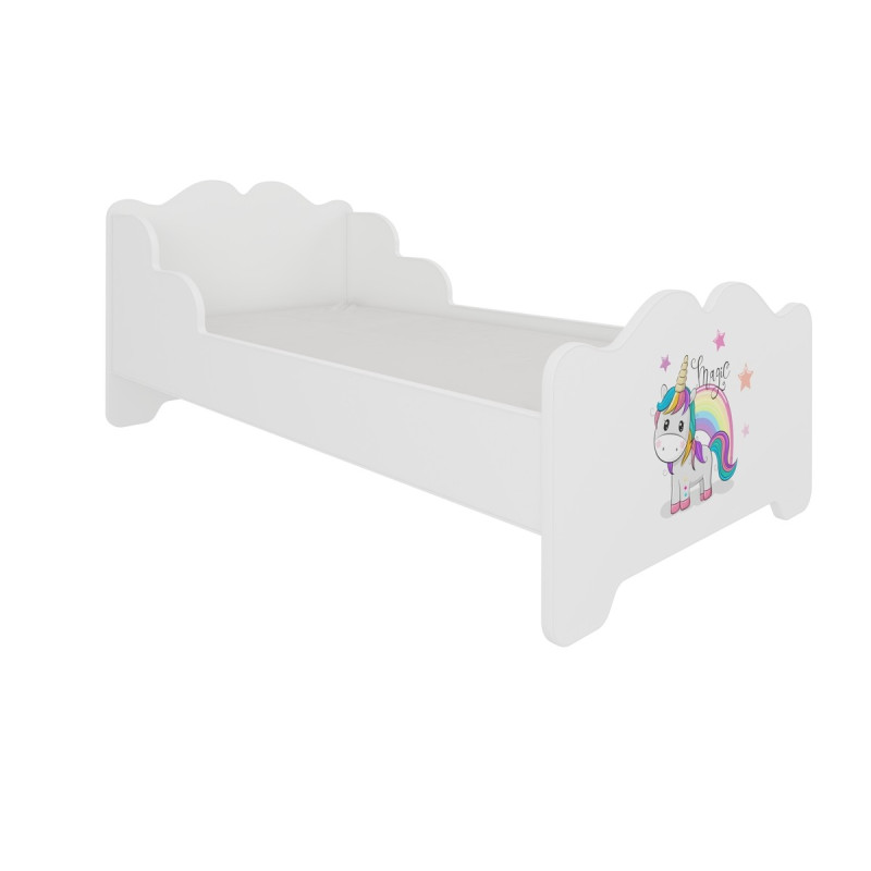 Łóżko XIMENA Jednorożec Tęcza ADRK FURNITURE