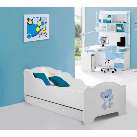 Łóżko AMADIS Niebieski Miś ADRK FURNITURE