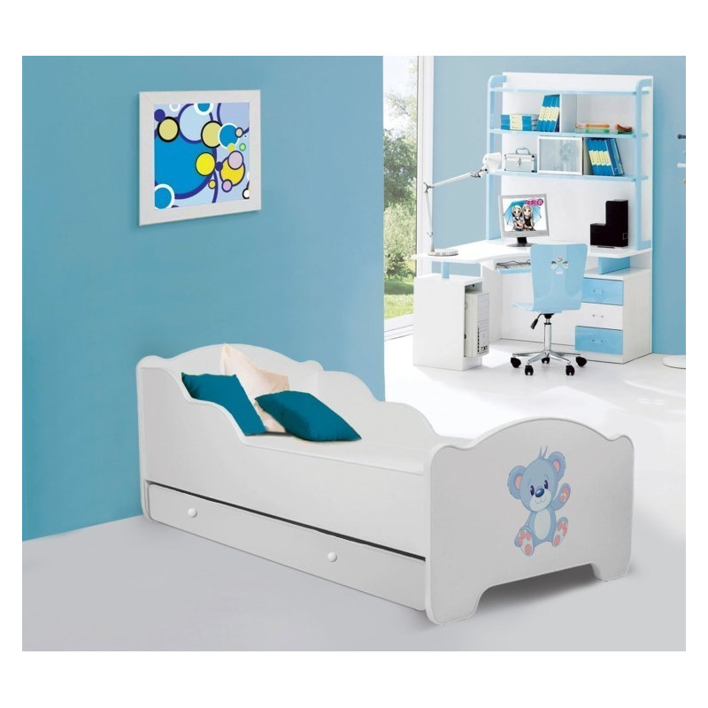 Łóżko AMADIS Niebieski Miś ADRK FURNITURE