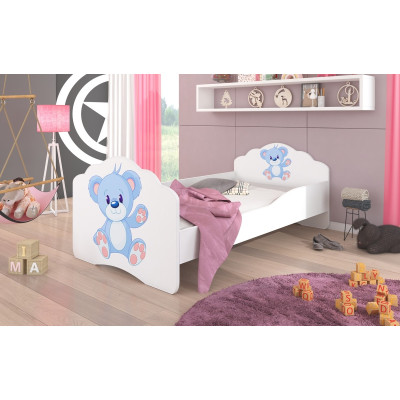Łóżko CASIMO Niebieski Miś ADRK FURNITURE