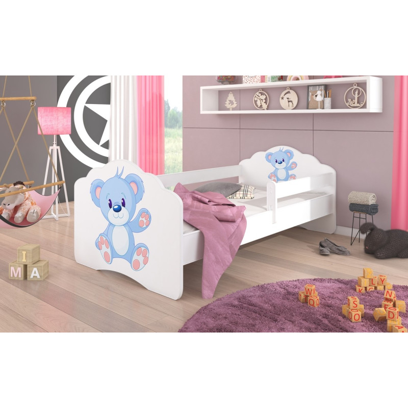 Łóżko CASIMO Niebieski Miś ADRK FURNITURE