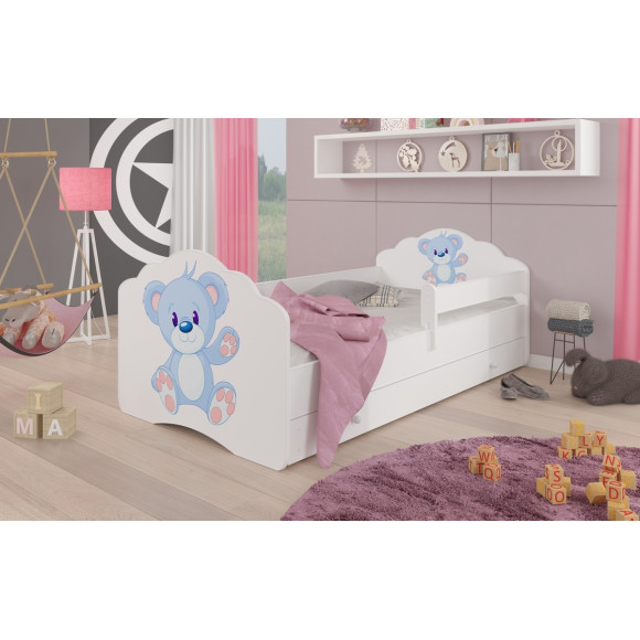 Łóżko CASIMO Niebieski Miś ADRK FURNITURE