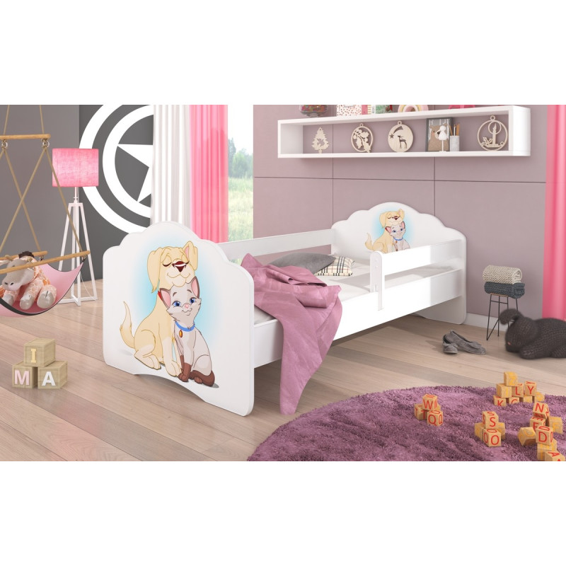 Łóżko CASIMO Pies i Kot ADRK FURNITURE