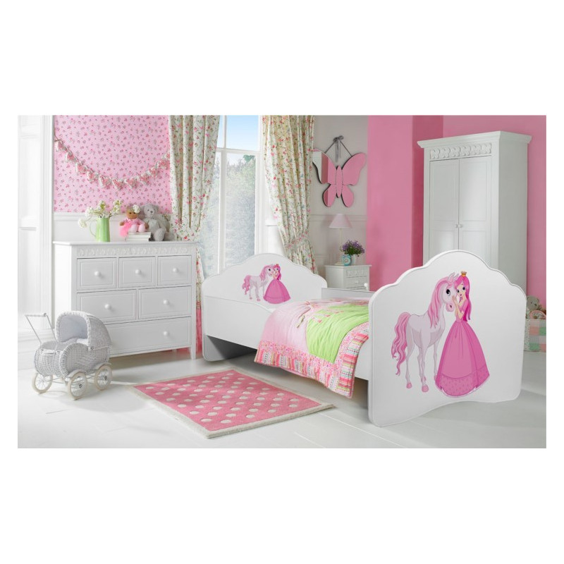 Łóżko CASIMO Księżniczka Koń ADRK FURNITURE