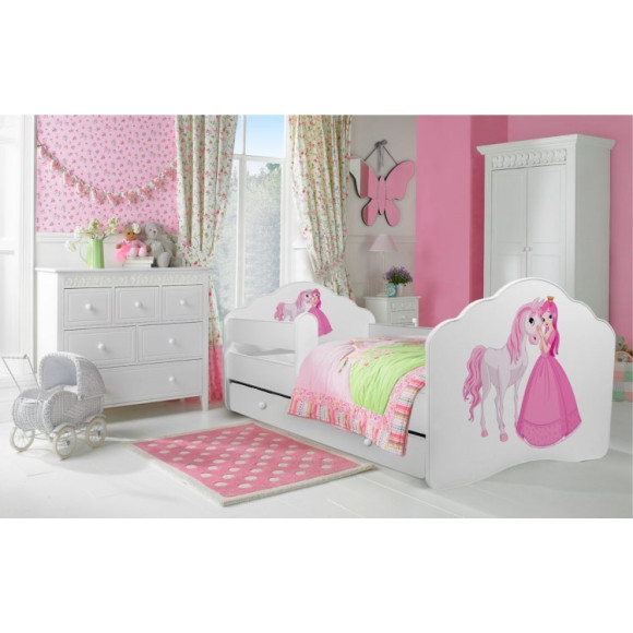 Łóżko CASIMO Księżniczka Koń ADRK FURNITURE