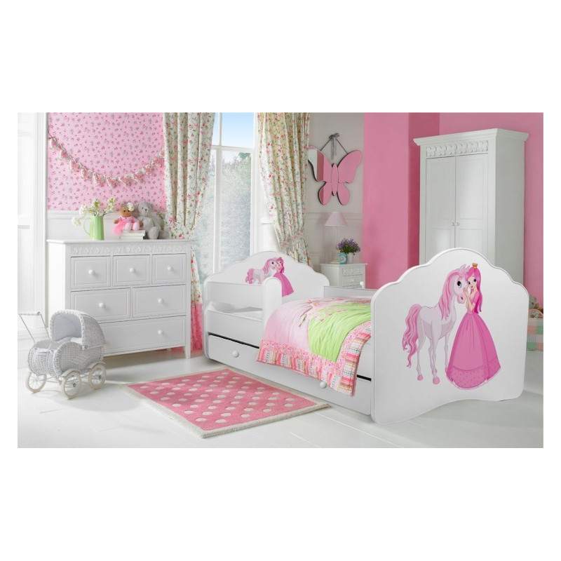 Łóżko CASIMO Księżniczka Koń ADRK FURNITURE