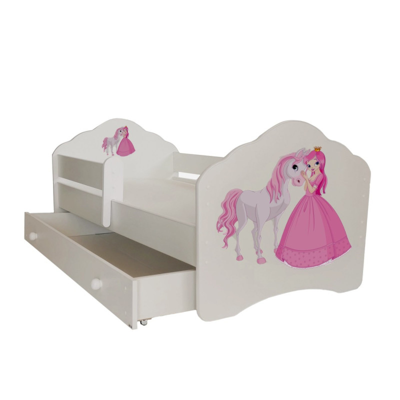 Łóżko CASIMO Księżniczka Koń ADRK FURNITURE