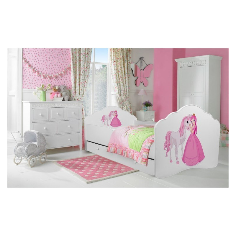 Łóżko CASIMO Księżniczka Koń ADRK FURNITURE