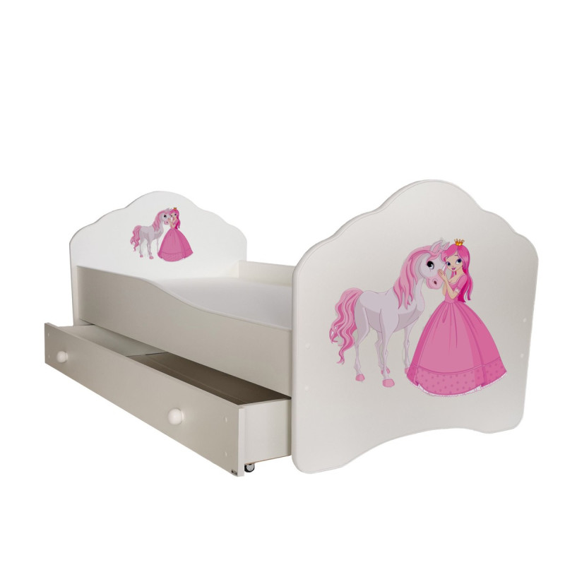 Łóżko CASIMO Księżniczka Koń ADRK FURNITURE