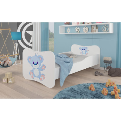 Łóżko GONZALO Niebieski Miś ADRK FURNITURE