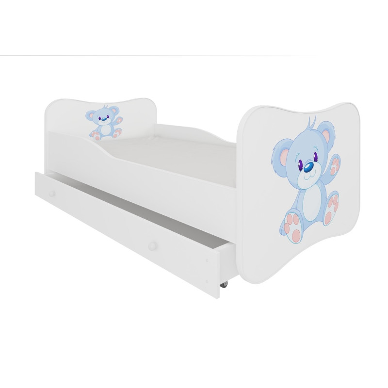 Łóżko GONZALO Niebieski Miś ADRK FURNITURE