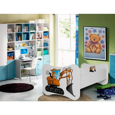 Łóżko GONZALO Koparka ADRK FURNITURE