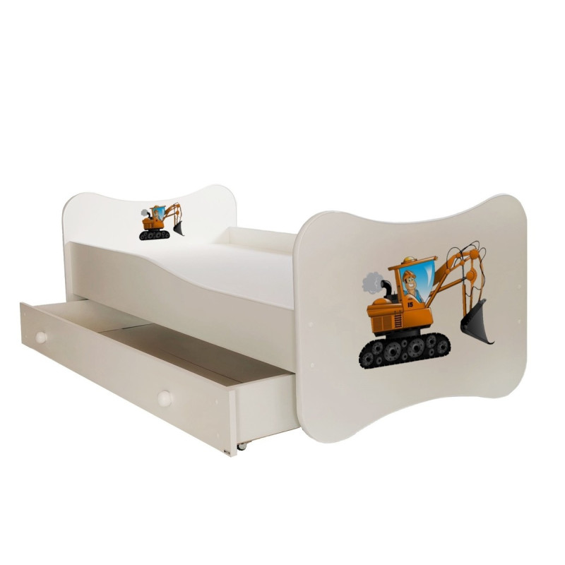 Łóżko GONZALO Koparka ADRK FURNITURE