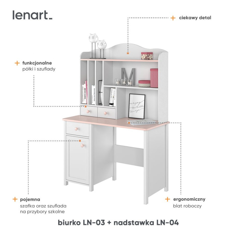 Biurko LUNA LN-03 DIG-NET LENART