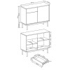 KOMODA BASIC -BK 104 PIASKI