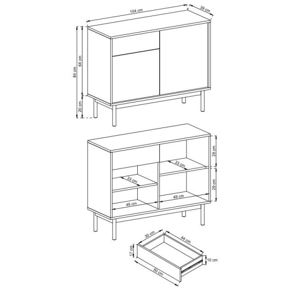 KOMODA BASIC -BK 104 PIASKI KOMODA BASIC -BK 104 PIASKI