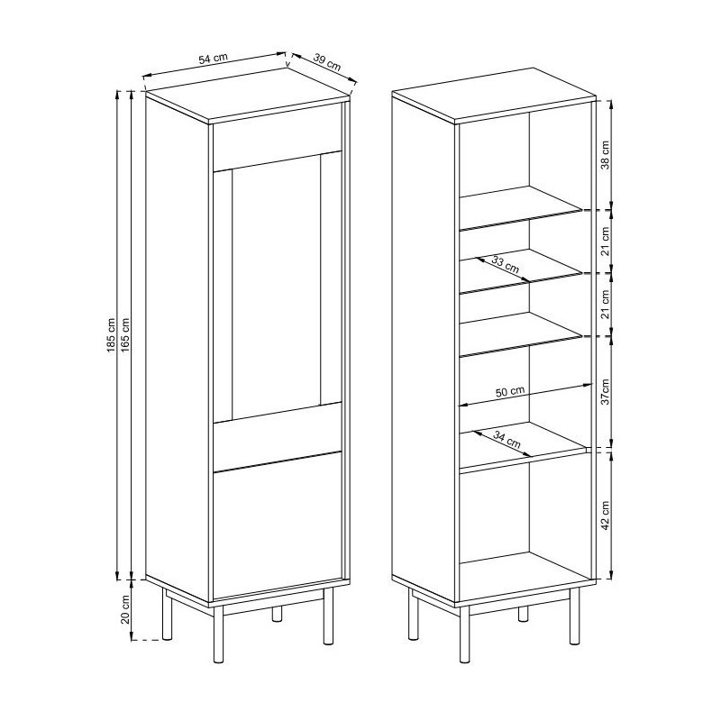 Witryna Basic bwt - 54 Piaski 