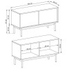 Komoda rtv Basic brtv 104 Piaski