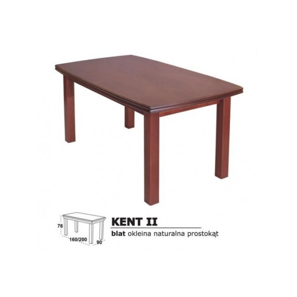 stół Kent - 2 okleina naturalna Drewmix stół Kent - 2 okleina naturalna Drewmix